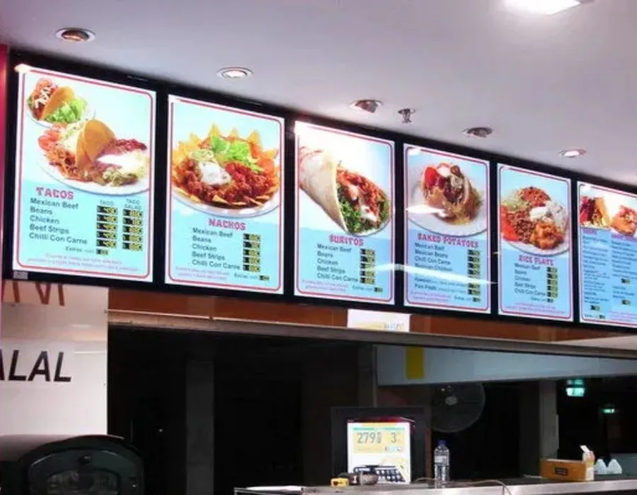 menu_poster_board_light_box_dubai